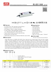 Nguồn Meanwell ELGC-300 | LED Driver sử dụng cho Đèn LED công suất từ 300W