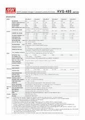 Nguồn Meanwell HVG-480 | LED Driver sử dụng cho Đèn LED công suất từ 480W