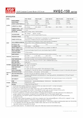 Nguồn Meanwell HVGC-150 | LED Driver sử dụng cho Đèn LED ngoài trời từ 150W