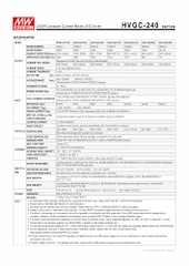 Nguồn Meanwell HVGC-240 | LED Driver sử dụng cho Đèn LED ngoài trời từ 240W