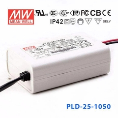 Nguồn Meanwell PLD-25 - LED Driver sử dụng cho Đèn chiếu sáng trong nhà