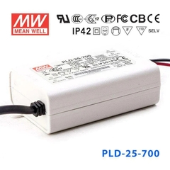 Nguồn Meanwell PLD-25 - LED Driver sử dụng cho Đèn chiếu sáng trong nhà