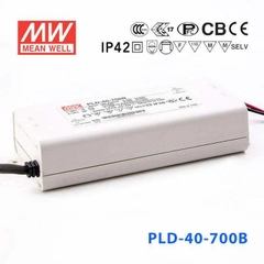 Nguồn Meanwell PLD-40 - LED Driver sử dụng cho Đèn chiếu sáng trong nhà