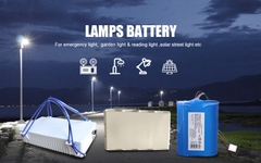 Pin Lưu Điện LifePO4 Battery Pack cho Đèn LED Năng Lượng độc lập - Báo giá linh kiện cho dự án chiếu sáng