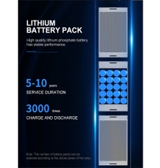 Cột Đèn Vertical Solar Light ZSR-05 Tấm Pin Năng Lượng Mặt Trời Dọc Thân 20W H4,4M