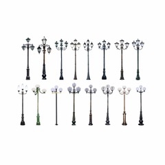 Trụ Cột Đèn Sân Vườn 4 Bóng Cao từ 2m-5m ZALAA | TỔNG HỢP