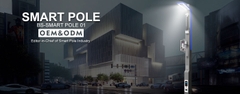 Trụ Cột Thông Minh ZBS-Smart Pole 02 ZALAA OEM/ODM cho Thành Phố hiện đại mới