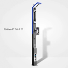 Trụ Cột Thông Minh ZBS-Smart Pole 02 ZALAA OEM/ODM cho Thành Phố hiện đại mới