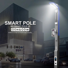 Trụ Cột Thông Minh ZBS-Smart Pole 02 ZALAA OEM/ODM cho Thành Phố hiện đại mới