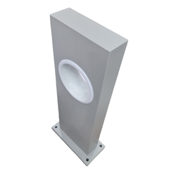 Trụ Đèn LED Sân Vườn 10W Vuông Tròn Cao 50cm - Mã sản phẩm ZNSV-H500-VT-10W