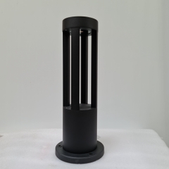Trụ Đèn LED Sân Vườn 12W Tròn 4 Góc Sáng Cao 40cm - Mã sản phẩm ZNSV-H400-D108-12W