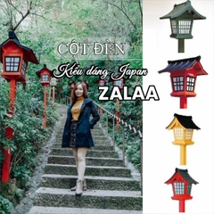 Trụ Đèn LED sản xuất Theo Yêu Cầu có Đầu Đèn giống Ngôi Chùa Cổ Nhật Bản ZCSV-Japan-E27