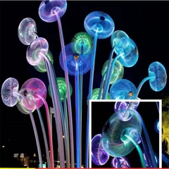 Trùm Cột Đèn ZALAA Kiểu Dáng Khóm Hoa Ánh Sáng Đẹp Lạ - Giải pháp chiếu sáng nghệ thuật cho sân vườn Khu đô thị, Công viên