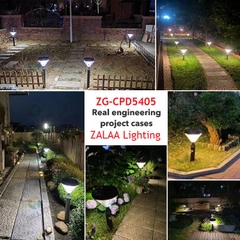 Trụ Nấm Sân Vườn Năng Lượng Mặt Trời ZALAA ZG-CPD5405
