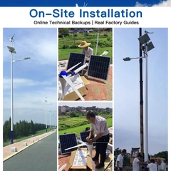 Tuabin Gió và linh kiện cho Đèn LED Năng Lượng Mặt Trời Kết Hợp Turbines Gió - Báo giá linh kiện cho dự án chiếu sáng