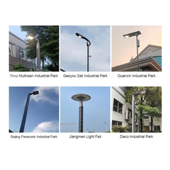Cột Đèn Vertical Solar Light ZSR-05 Tấm Pin Năng Lượng Mặt Trời Dọc Thân 20W H4,4M