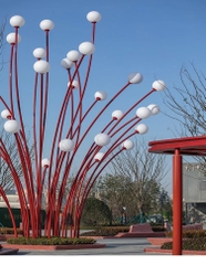 Trùm Cột Đèn ZALAA Trang Trí Chiếu Sáng Nghệ Thuật Địa Điểm Checkin, Công viên sân vườn, Khu đô thị mới