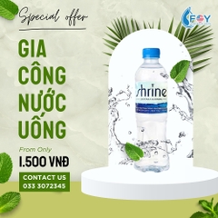 Shrine Nước Uống Đóng Chai 500ml