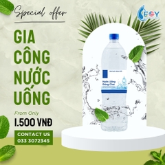 GO Nước Uống Đóng Chai 1.5L