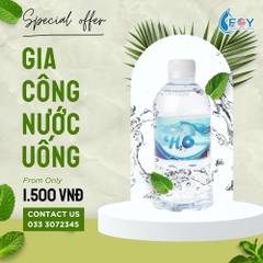 Nước uống đóng chai nhỏ