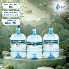 COMBO Nước Tinh Khiết Đóng Bình 19L WOW LUXURY