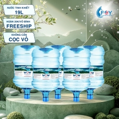 WOW LUXURY Nước Tinh Khiết Đóng Bình 19L - 20L