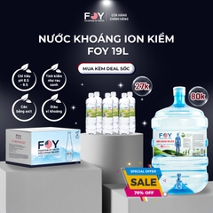 Nước Khoáng ION Kiềm Đóng Bình 19L FOY