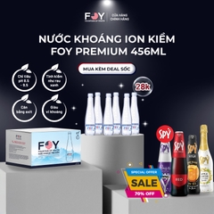 Nước khoáng ion kiềm FOY Premium 456ml