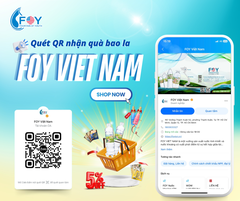 Nước Khoáng ION Kiềm 5L FOY (Thùng 4 Chai)