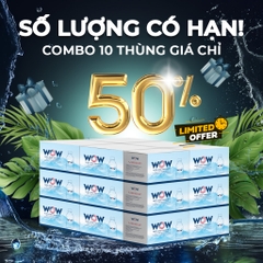 COMBO 10 thùng WOW 350ml