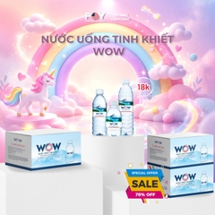 WOW Luxury Nước Uống Tinh Khiết
