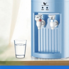 Cây nước nóng nguội mini - Bình lọc nước nóng nguội 2 vòi - tiết kiệm điện an toàn khi sử dụng trong văn phòng và gia đình