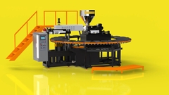 Máy ép đúc đế & giày dép TPR, TPU, PVC.