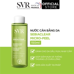Toner giảm mụn SVR Sebiaclear Micro Peel cân bằng da