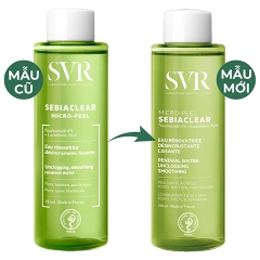 Toner giảm mụn SVR Sebiaclear Micro Peel cân bằng da