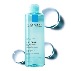 Tẩy trang sạch sâu La Roche Posay Effaclar Micellar Water Ultra Oily Skin