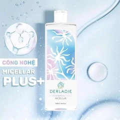 Nước tẩy trang sạch sâu Derladie Cleansing Water Witch Hazel 500ml