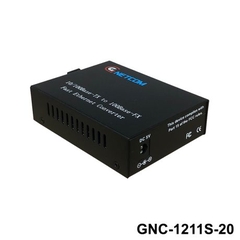 Bộ chuyển đổi quang điện GNETCOM 10/100M I PN: GNC-1211S-20
