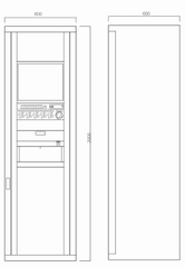 Tủ trung tâm báo cháy báo động kết hợp Leaders tech LRS-12000A