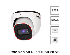 DI-320IPSN-28-V2 20m IR 2MP Fixed Lens Dome/Turret Camera