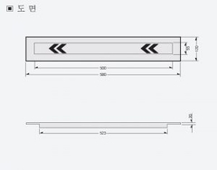 Dây thanh Led Leaders Tech chỉ dẫn thoát hiểm đèn LED, Chỉ hướng lối đi  Hàn Quốc Leaders Tech