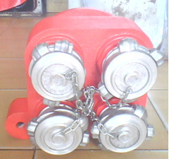 Đầu Trụ Tiếp Nước 4 Ngã