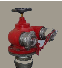 Đầu trụ tiếp nước 2 ngã - Trung Quốc