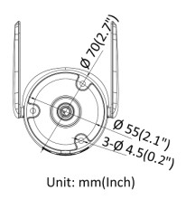 CAMERA 2MP WIFI BULLET DS-2CV2021G2-IDW (E)