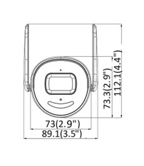 CAMERA 2MP WIFI BULLET DS-2CV2021G2-IDW (E)