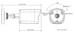 CAMERA 2MP BULLET DS-2CD1023G0E-I(L)