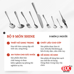 BỘ SHINE 9 MÓN (9 sản phẩm x 1 cái)