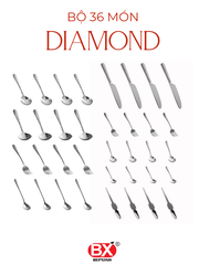 BỘ DIAMOND 36 MÓN (9 sản phẩm x 4 cái)