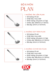 BỘ PLAN 6 MÓN (6 sản phẩm x 1 cái)