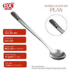 MUỖNG CÀ PHÊ DÀI PLAN (Set 6 cái)